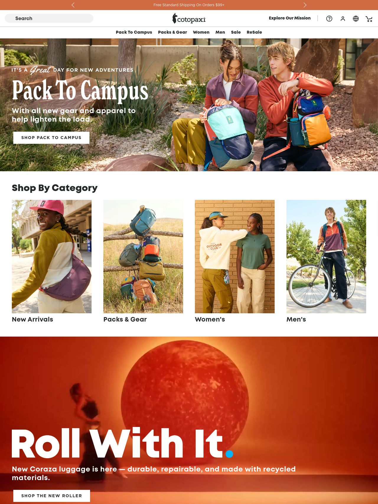 Cotopaxi website