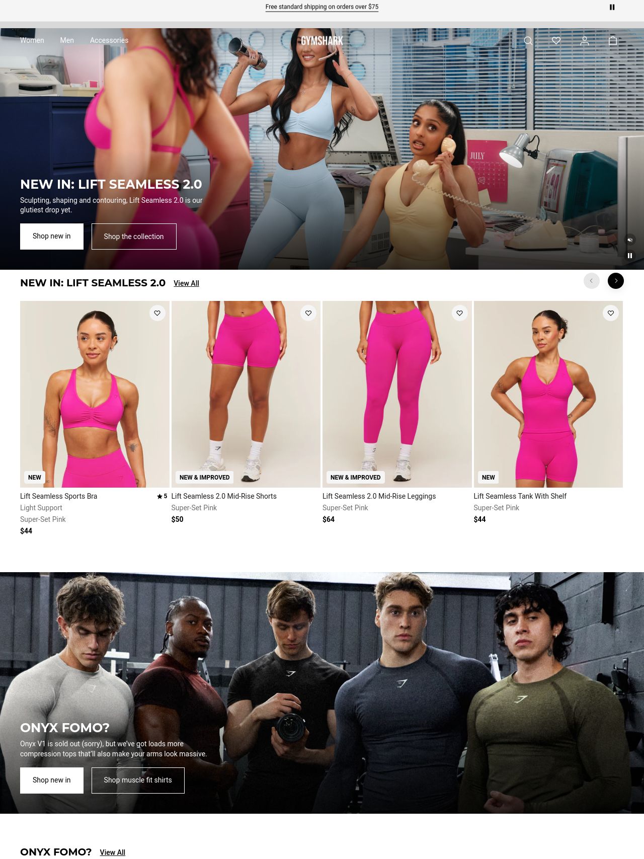 Gymshark website